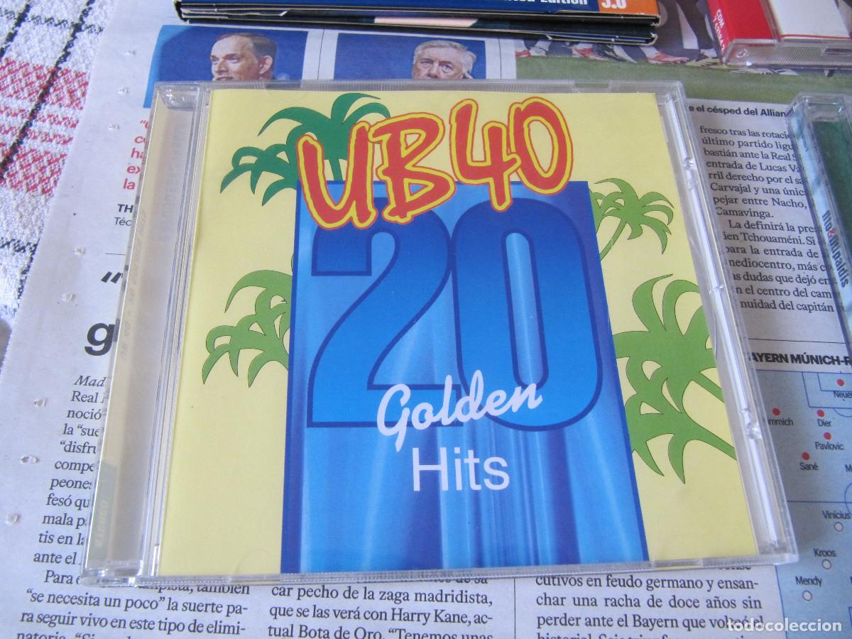CDs de m&uacute;sica: UB40 &ndash; 20 Golden Hits - Foto 1