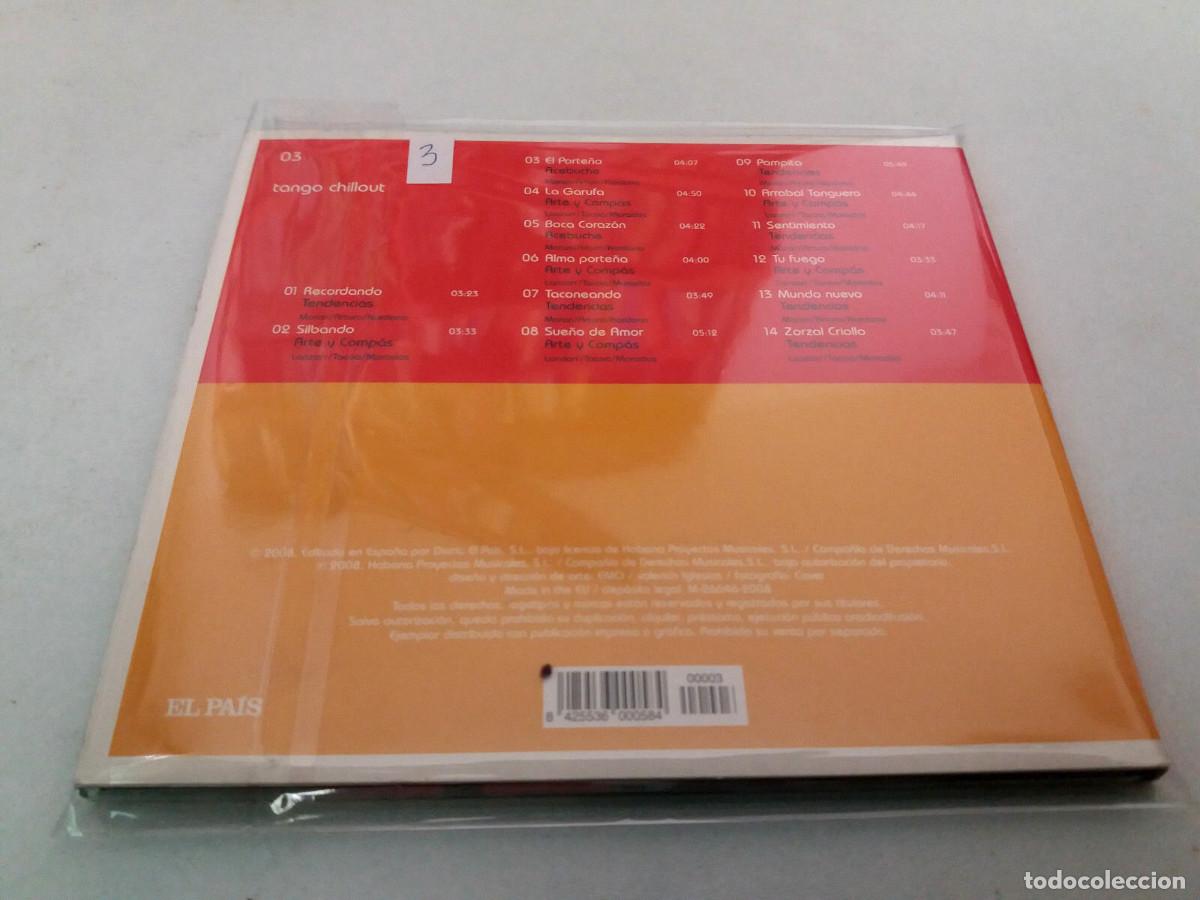 CDs de m&uacute;sica: CD &rdquo;TANGO CHILLOUT&rdquo; CD 14 TRACKS COMO NUEVO DIGIPACK 03 - Foto 2