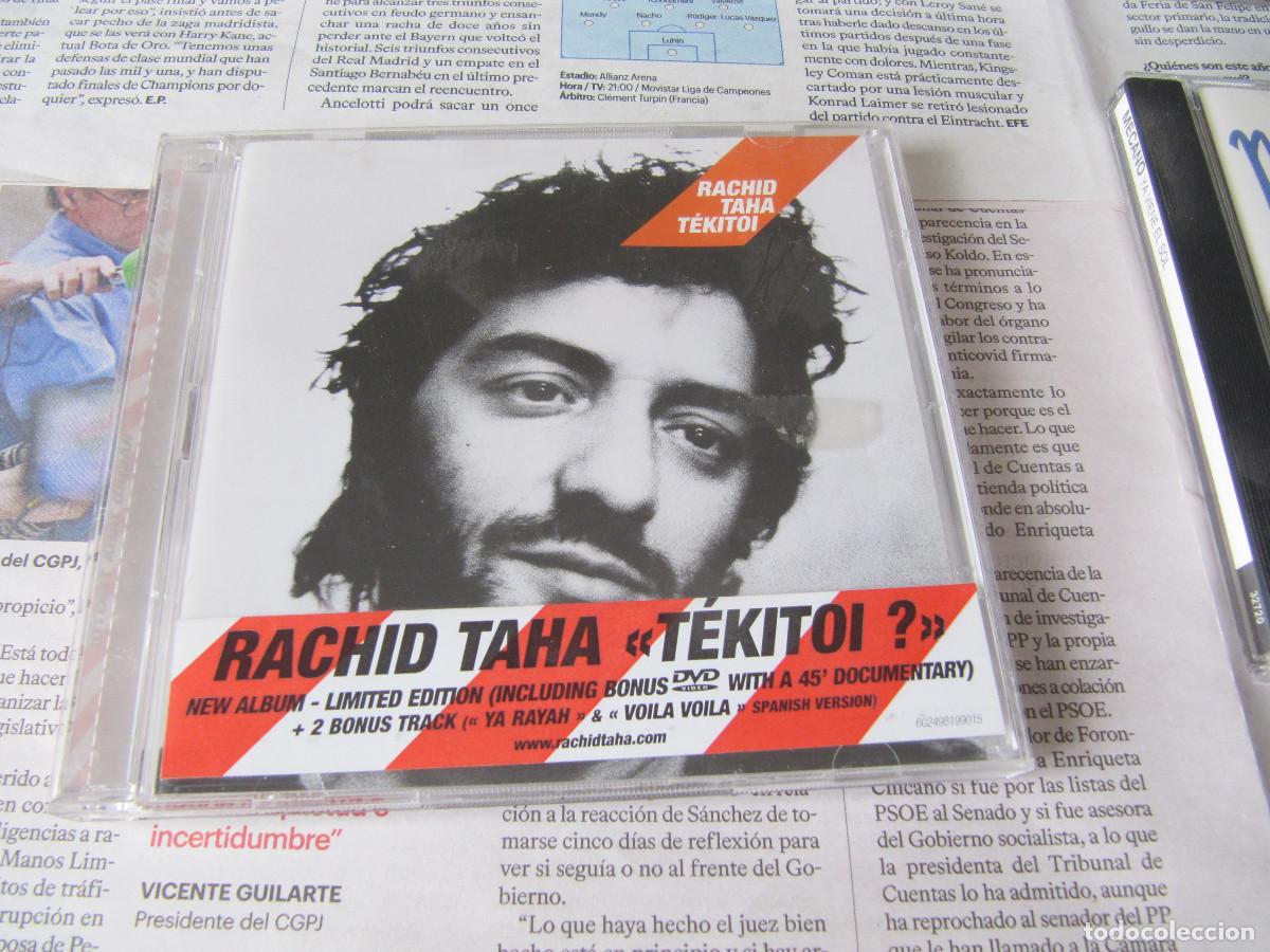 CDs de m&uacute;sica: Rachid taha CD + DVD tekitoi? - Foto 1