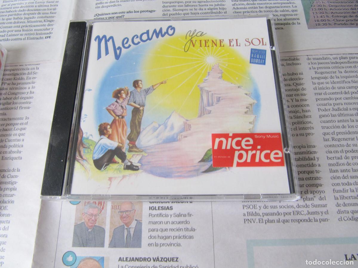 CDs de m&uacute;sica: Mecano ya viene el sol CD 1991 - Foto 1