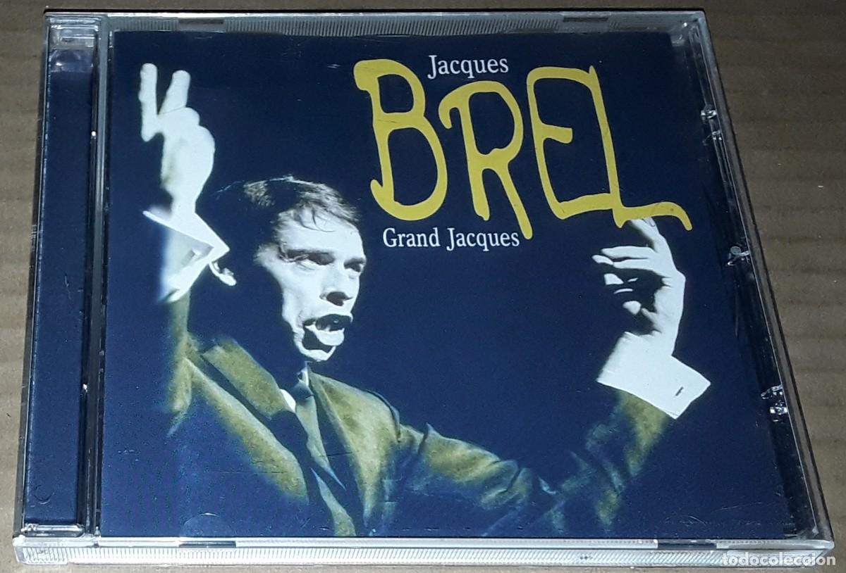 CDs de m&uacute;sica: CD - JACQUES BREL - GRAND JACQUES - Foto 1