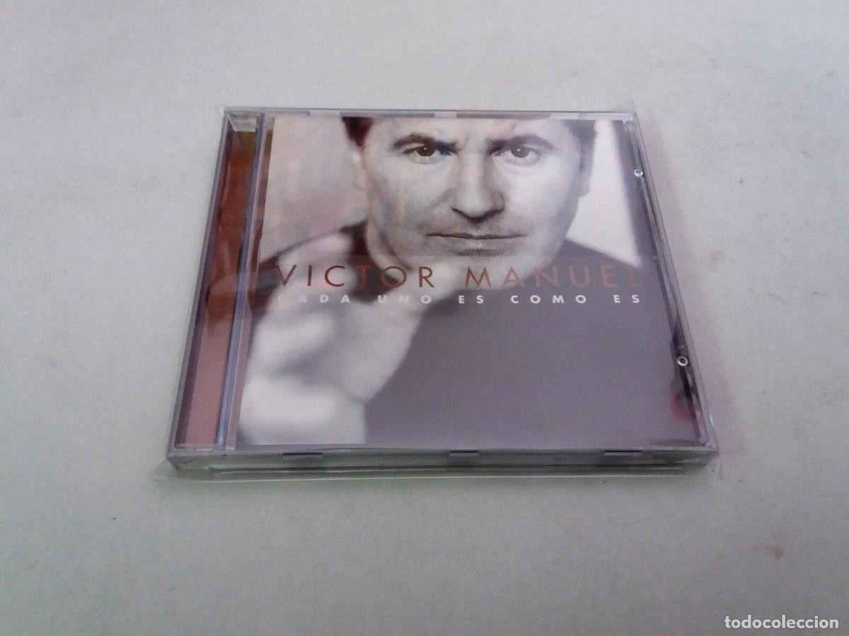 CDs de m&uacute;sica: VICTOR MANUEL &rdquo;CADA UNO ES COMO ES&rdquo; CD 12 TRACKS - Foto 1