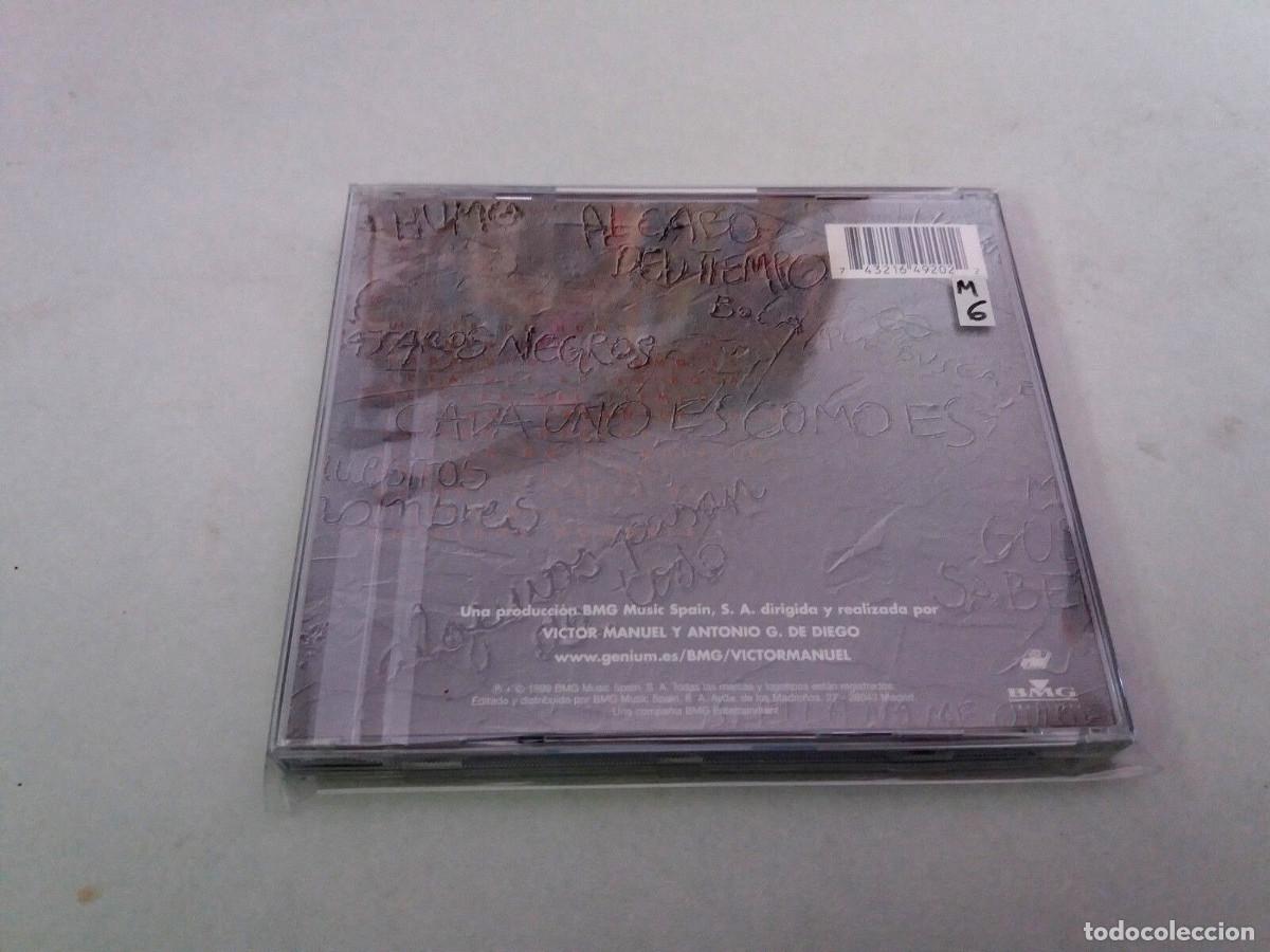 CDs de m&uacute;sica: VICTOR MANUEL &rdquo;CADA UNO ES COMO ES&rdquo; CD 12 TRACKS - Foto 2