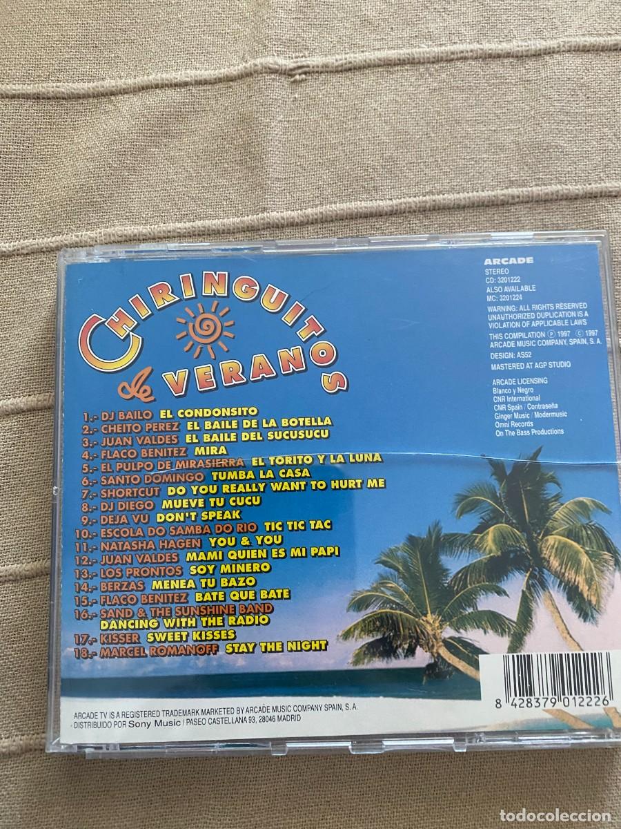 CDs de m&uacute;sica: CD CHIRINGUITO DE VERANO - VARIOS - Foto 2