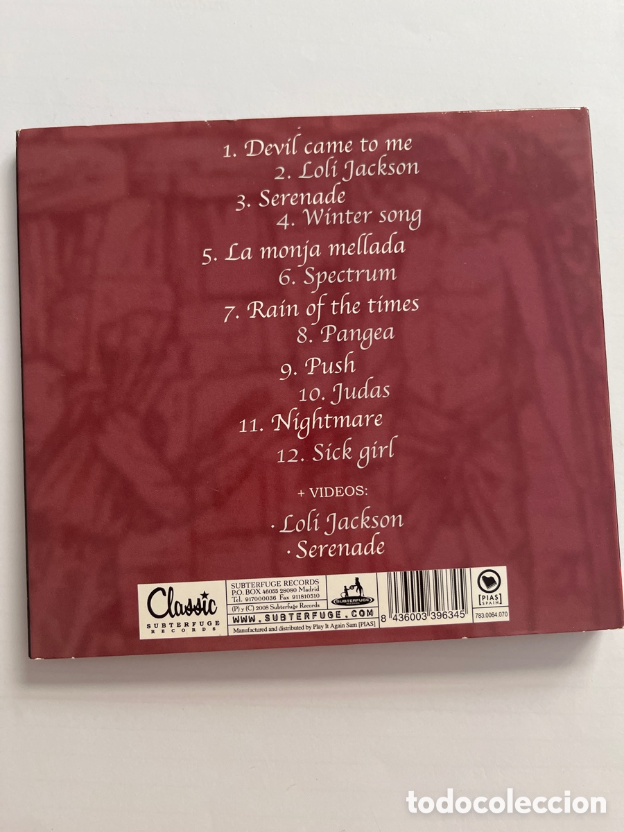 CDs de m&uacute;sica: Dover. Devil came to me. CD - Foto 2