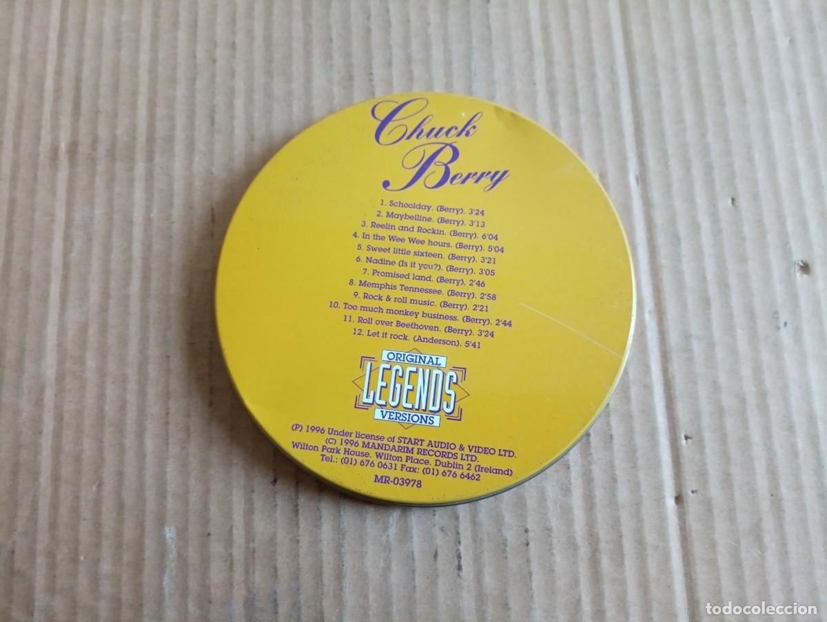 CDs de m&uacute;sica: CHUCK BERRY - ORIGINAL LEGENDS VERSIONS CD 1996 - Foto 3