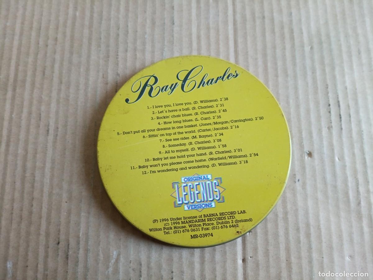 CDs de m&uacute;sica: RAY CHARLES - ORIGINAL LEGENDS VERSIONS CD 1996 - Foto 3