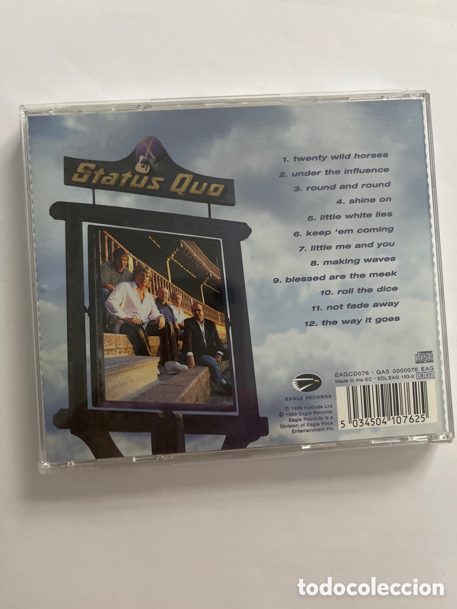 CDs de m&uacute;sica: STATUS QUO. Under The Influence. CD 1999 - Foto 2