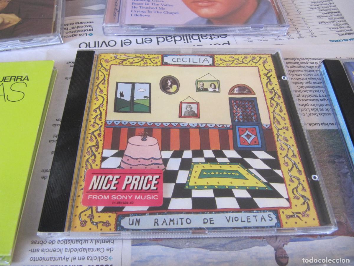 CDs de m&uacute;sica: CECILIA - UN RAMITO DE VIOLETAS - Foto 1