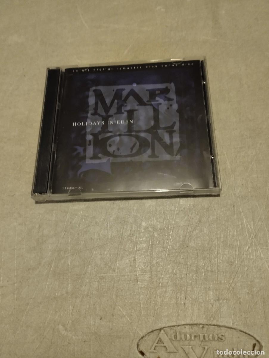 CDs de m&uacute;sica: Marillion Doble CD Holidays In Eden - Foto 1