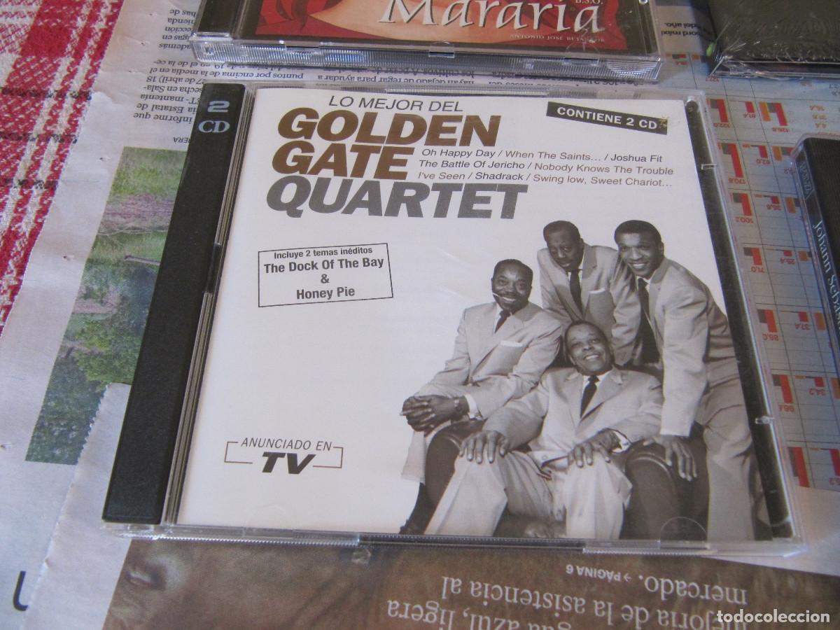 CDs de m&uacute;sica: GOLDEN GATE QUARTET Lo mejor de.. 2CD - Foto 1