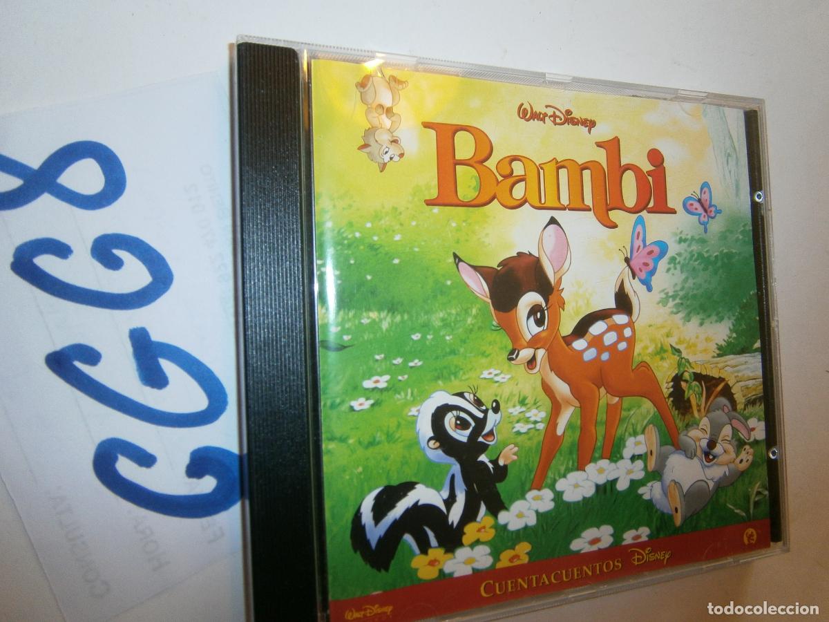 CDs de M&uacute;sica: CD - CUENTA CUENTOS DISNEY - BAMBI - ENVIO GRATIS A ESPA&Ntilde;A