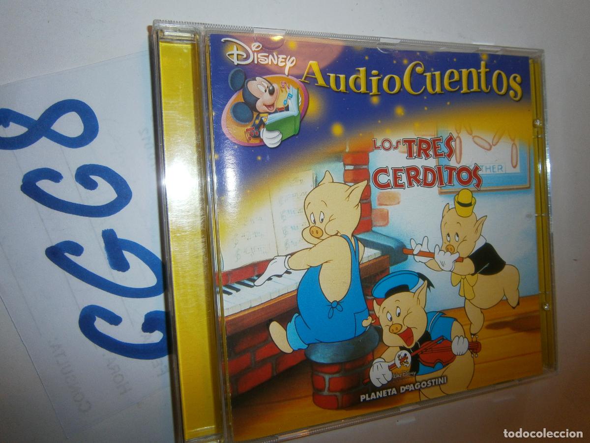 CDs de M&uacute;sica: CD - AUDIO CUENTOS DISNEY - LOS TRES CERDITOS - ENVIO GRATIS A ESPA&Ntilde;A