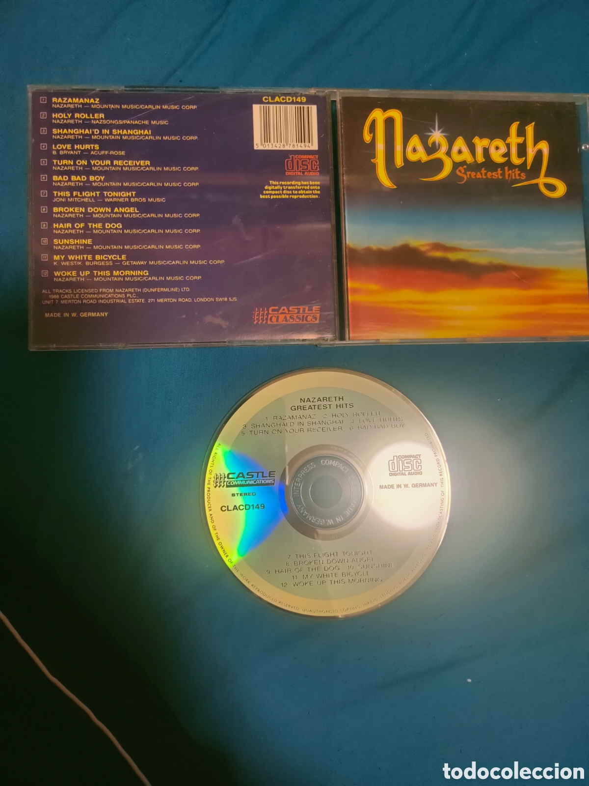 CDs de m&uacute;sica: Nazareth - greatest hits cd - Foto 1