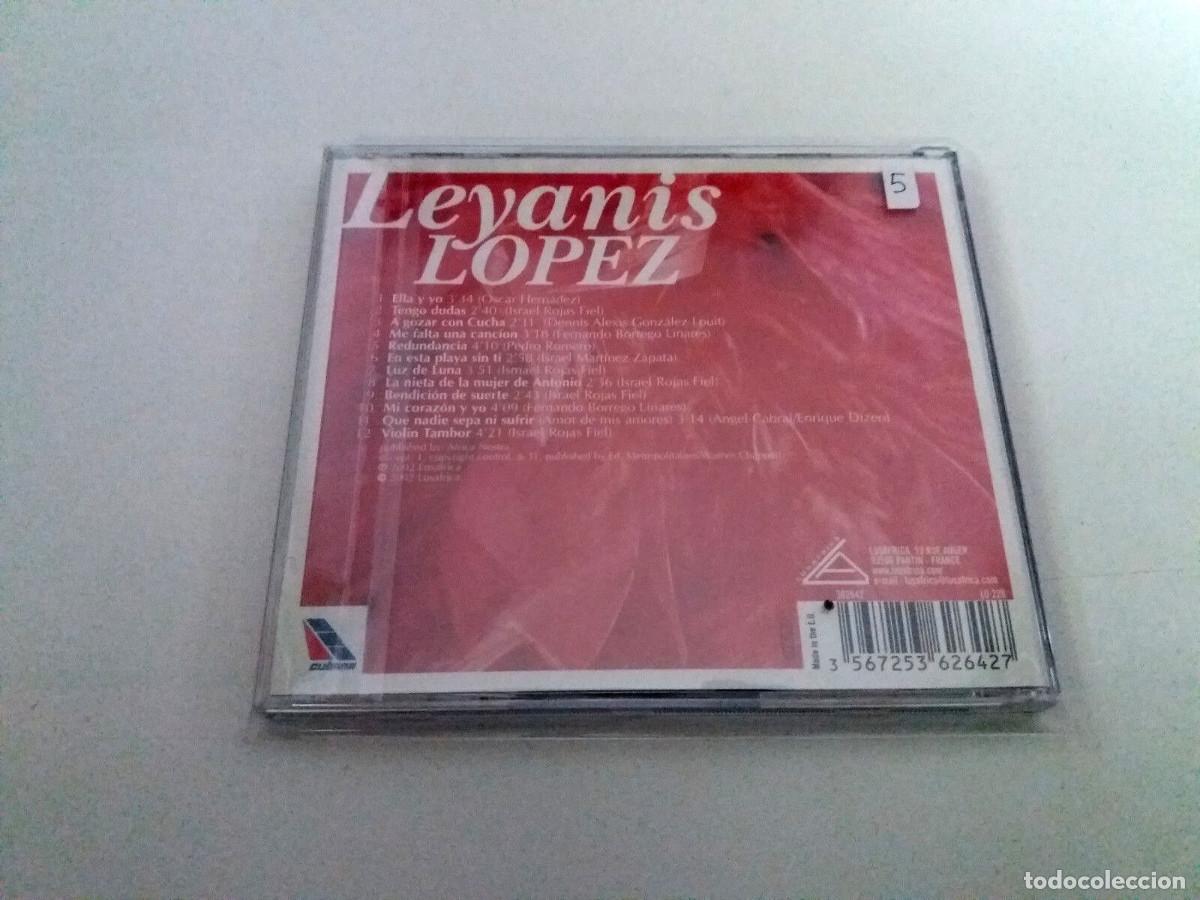 CDs de m&uacute;sica: LEYANIS LOPEZ &rdquo;MI CORAZON Y YO&rdquo; CD 12 TRACKS COMO NUEVO - Foto 2