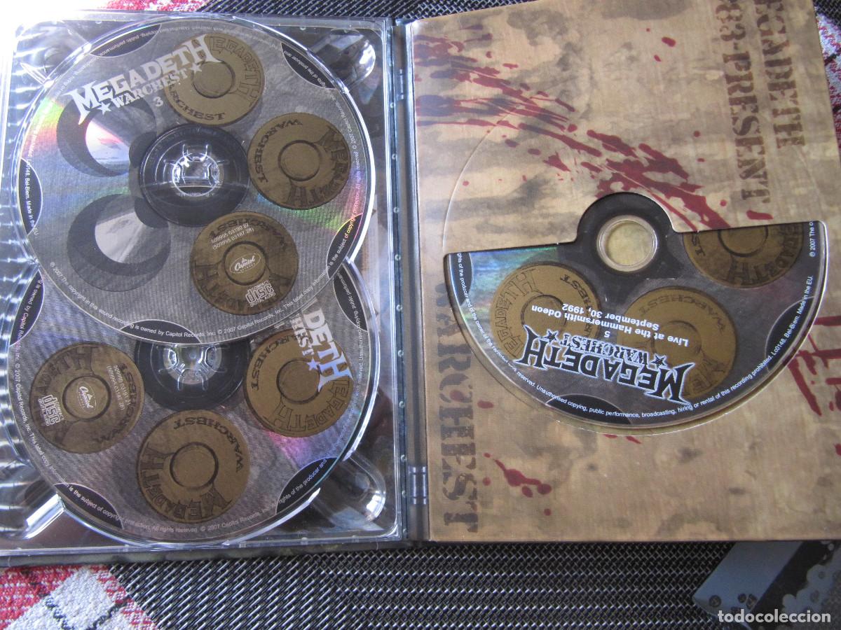 CDs de m&uacute;sica: Megadeth &lrm;&ndash; Warchest - Foto 4
