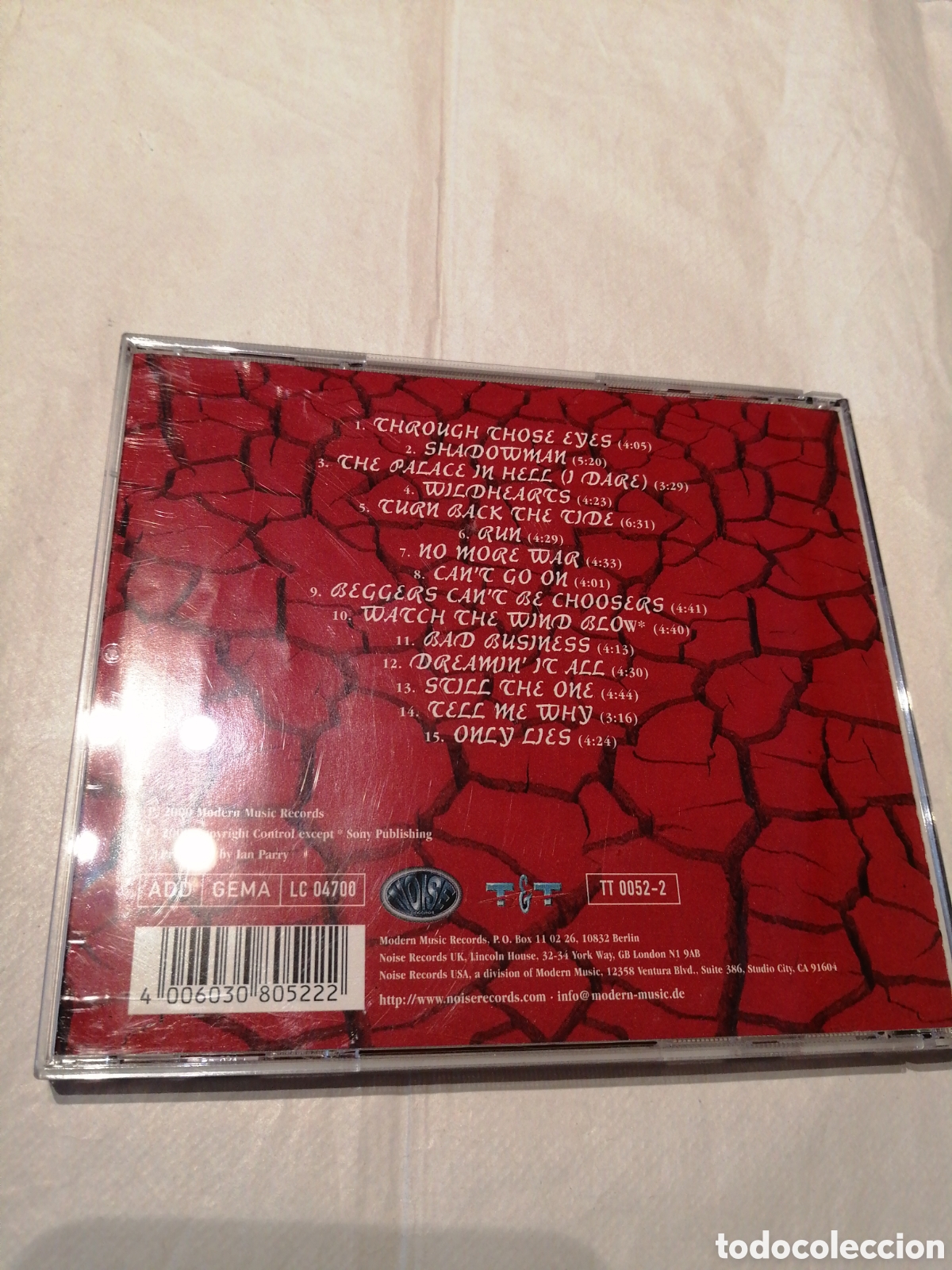 CDs de m&uacute;sica: Ian Parry. Cd Shadowman. 2000 - Foto 2