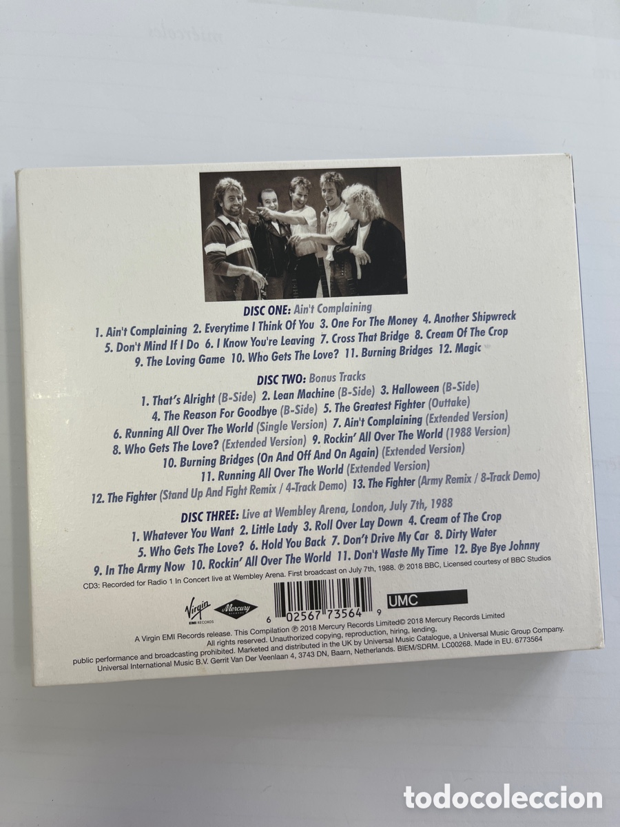 CDs de m&uacute;sica: STATUS QUO / AINT COMPLAMING. 3 CD - Foto 2