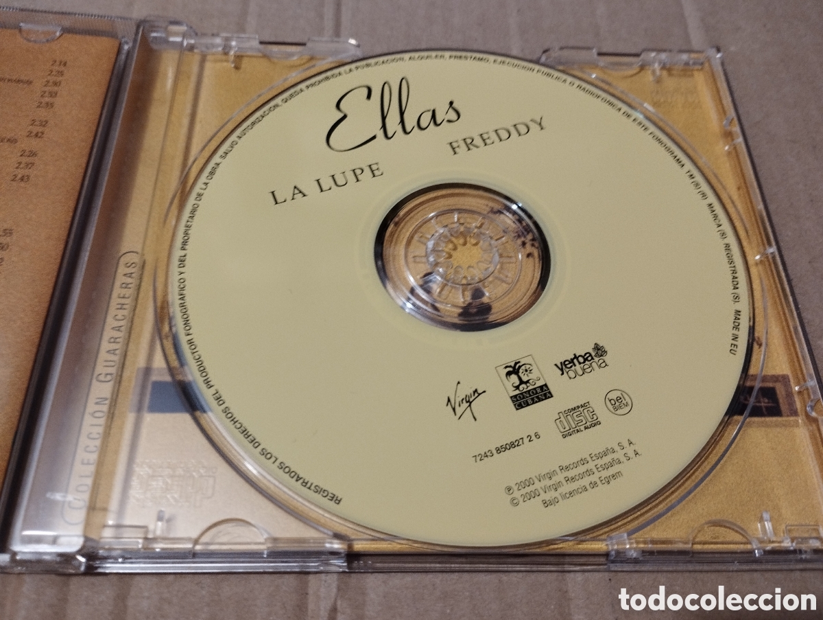 CDs de m&uacute;sica: ELLAS. LA LUPE / FREDDY (CD) - Foto 2