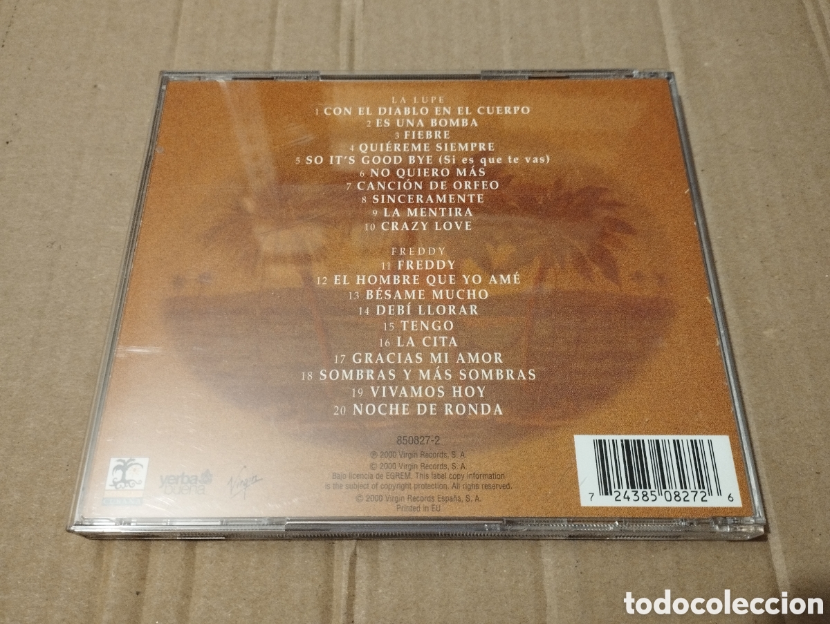 CDs de m&uacute;sica: ELLAS. LA LUPE / FREDDY (CD) - Foto 3