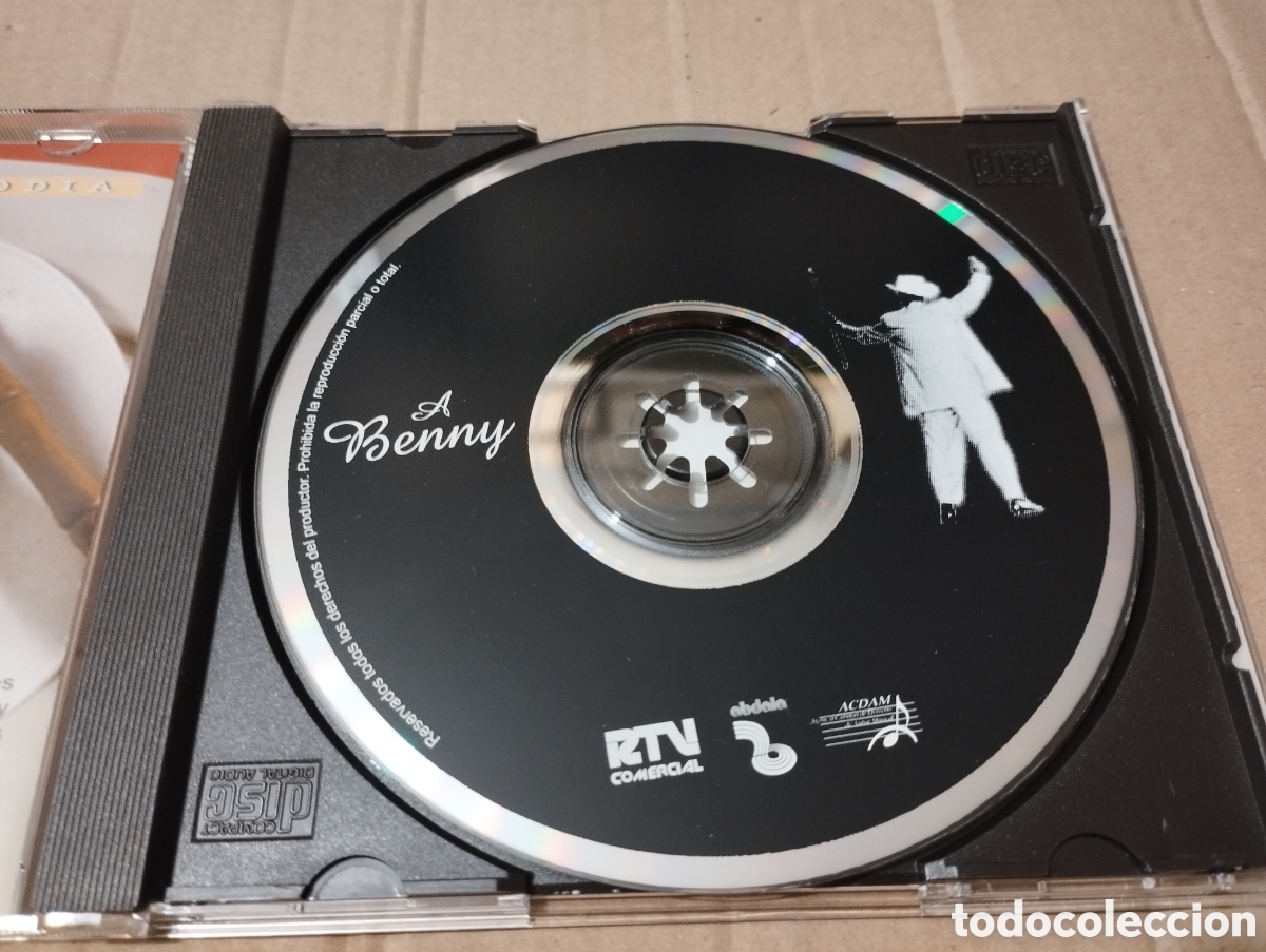 CDs de m&uacute;sica: A BENNY. BUSCANDO LA MELOD&Iacute;A (CD) - Foto 2