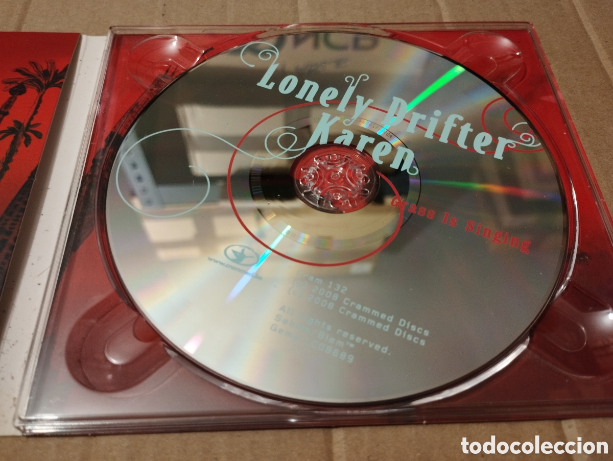 CDs de m&uacute;sica: LONELY DRIFTER KAREN. GRASS IS SINGING (CD) - Foto 2