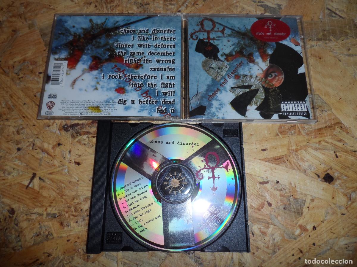 CDs de m&uacute;sica: PRINCE - CHAOS AND DISORDER - Foto 1