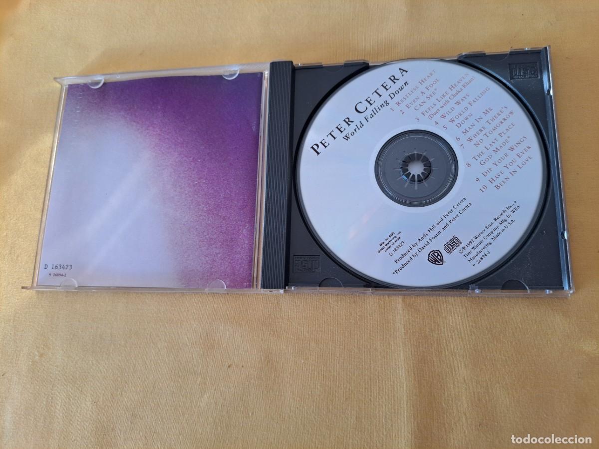 CDs de m&uacute;sica: PETER CETERA - WORLD FALLING DOWN - WARNER 1992 (MADE IN USA) - CD - Foto 2