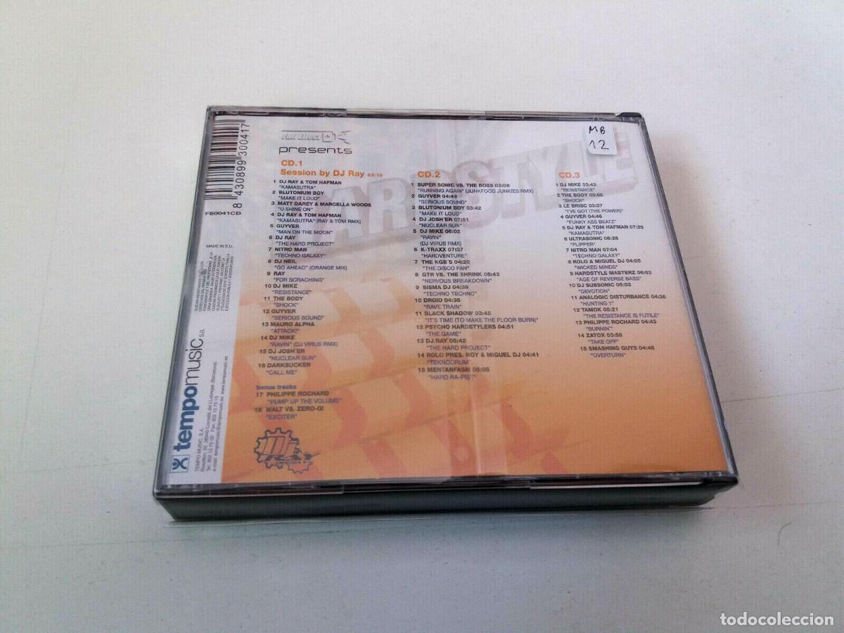 CDs de m&uacute;sica: CD &rdquo;FULL EFFECT PRESENT HARDSTYLE&rdquo; 3CD 48 TRACKS SESION BY DJ RAY - Foto 2