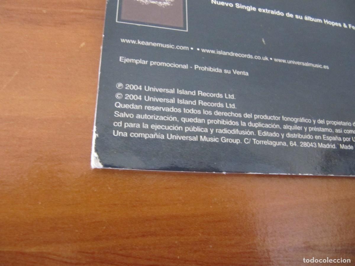 CDs de m&uacute;sica: KEANE - EVERYBODY&acute;S CHANGING - CD SINGLE PROMO CADENA 100 - Foto 4