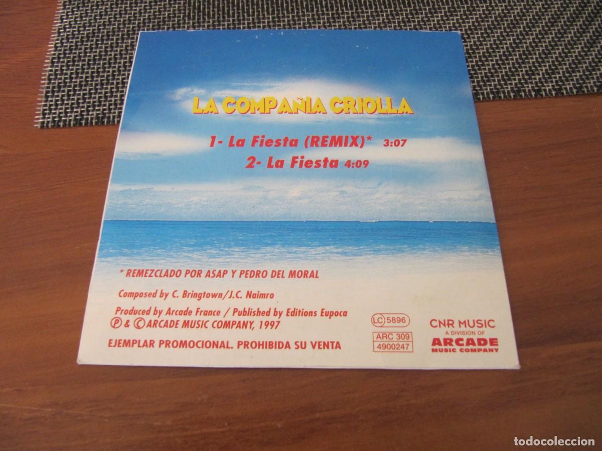 CDs de m&uacute;sica: LA COMPA&Ntilde;IA CRIOLLA - LA FIESTA - Foto 2