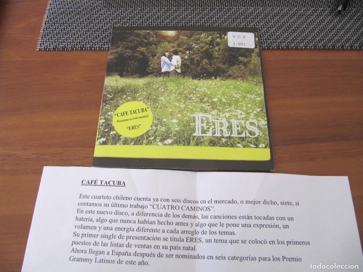 CDs de m&uacute;sica: Cafe Tacuba &ndash; Eres CD SINGLE CADENA 100 - Foto 1