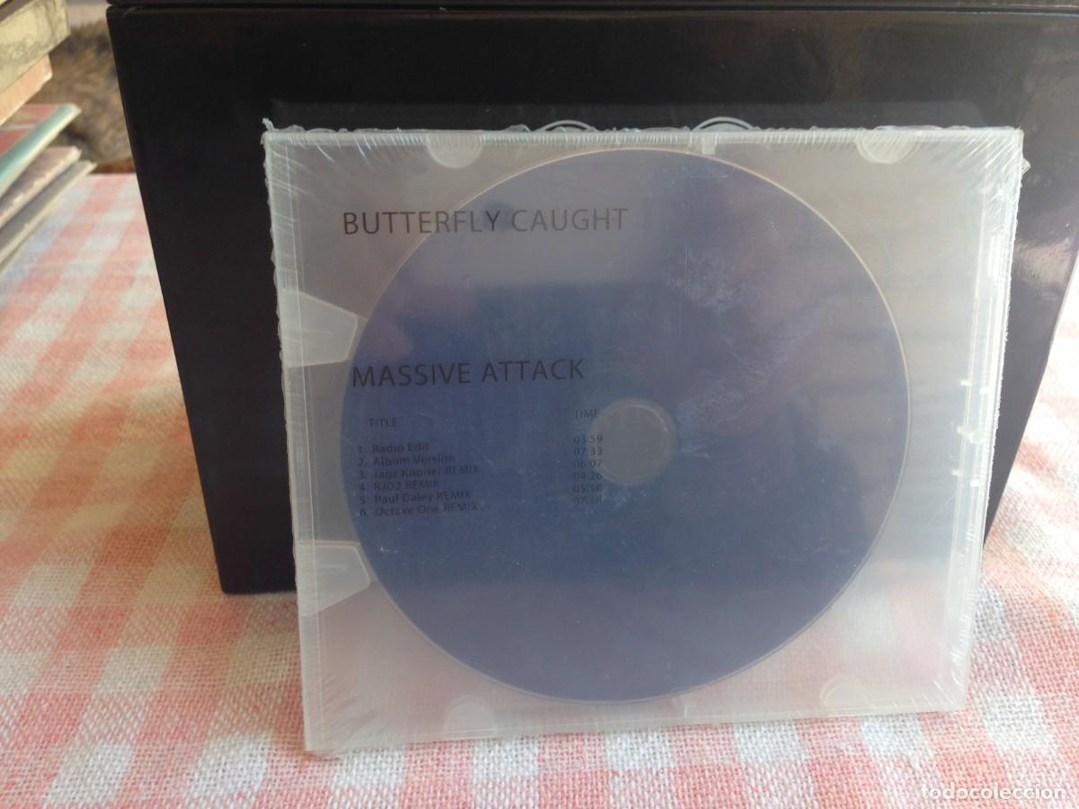 Music CDs: Massive Attack &lrm;&ndash; Butterfly Caught. CD SINGLE PROMO 2003 UK. MINT (NUEVO PRECINTADO)