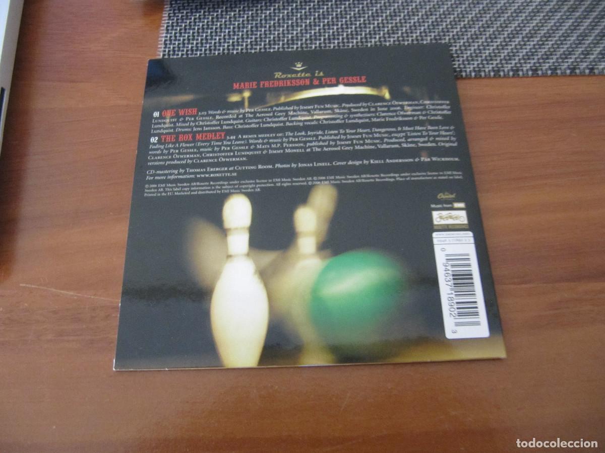 CDs de m&uacute;sica: Roxette &ndash; One Wish - Foto 2