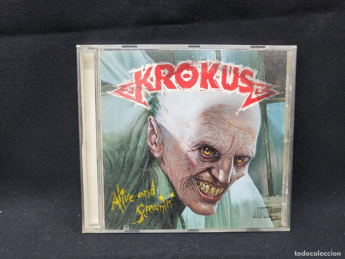 CDs de m&uacute;sica: CD KROKUS , ALIVE AND SCREAMIN - Foto 1