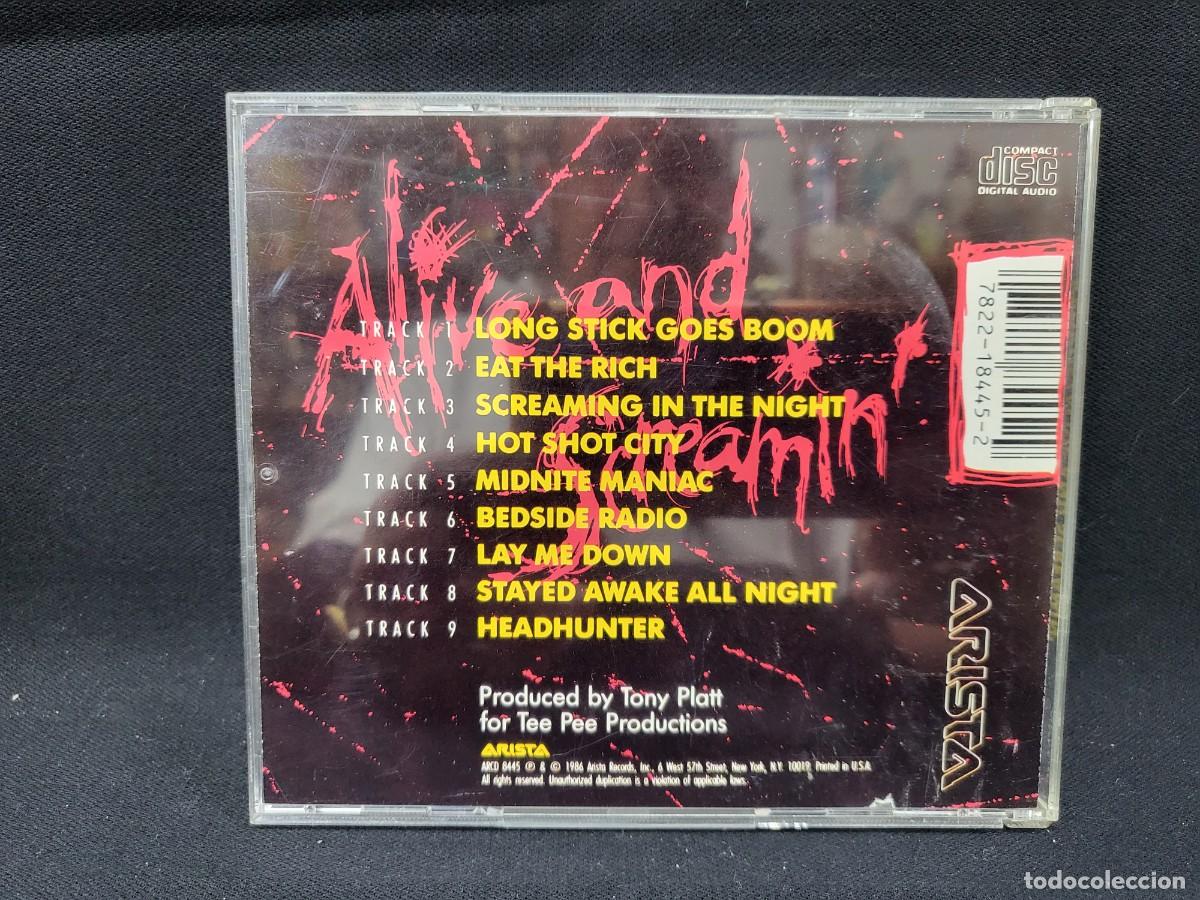 CDs de m&uacute;sica: CD KROKUS , ALIVE AND SCREAMIN - Foto 2