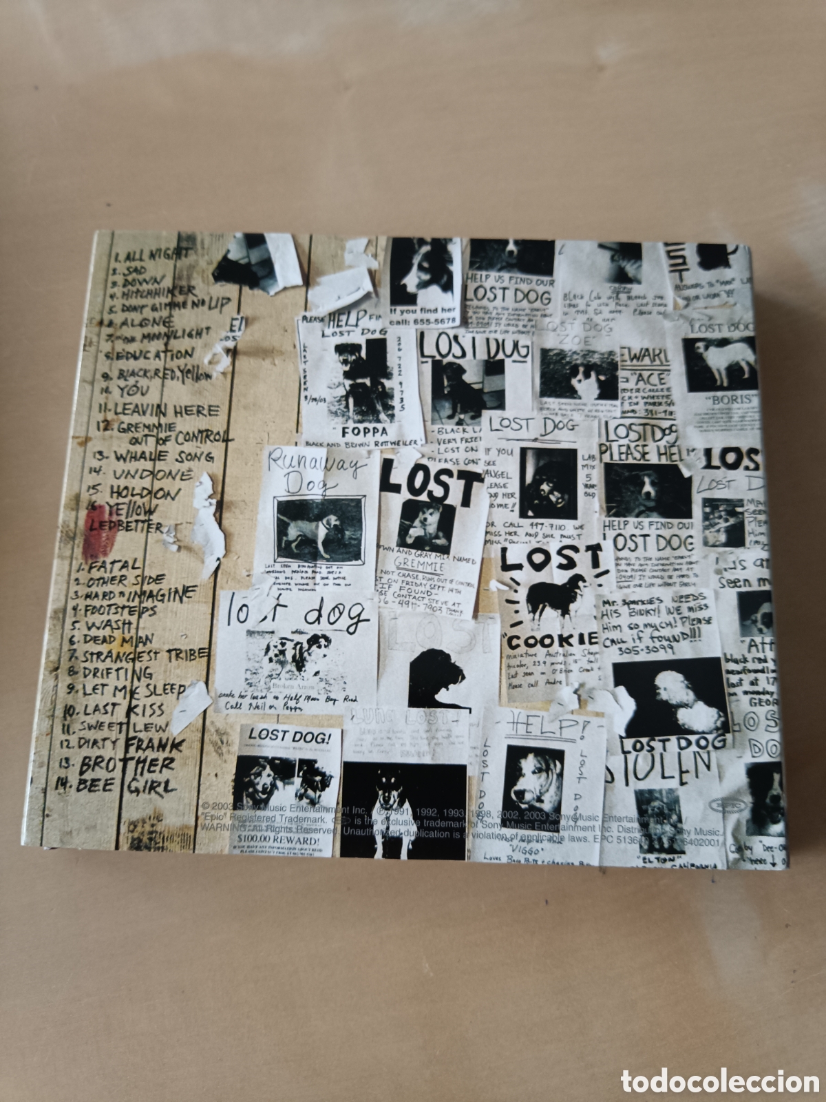 CDs de m&uacute;sica: CD PEARL JAM - LOST DOGS (2 CDs) - Foto 2