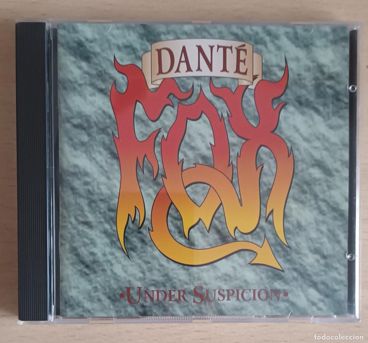 CDs de m&uacute;sica: DANTE FOX- Under Suspicion (CD) - Foto 1