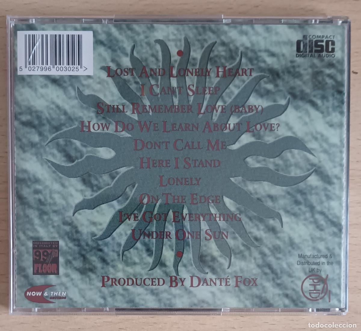 CDs de m&uacute;sica: DANTE FOX- Under Suspicion (CD) - Foto 2