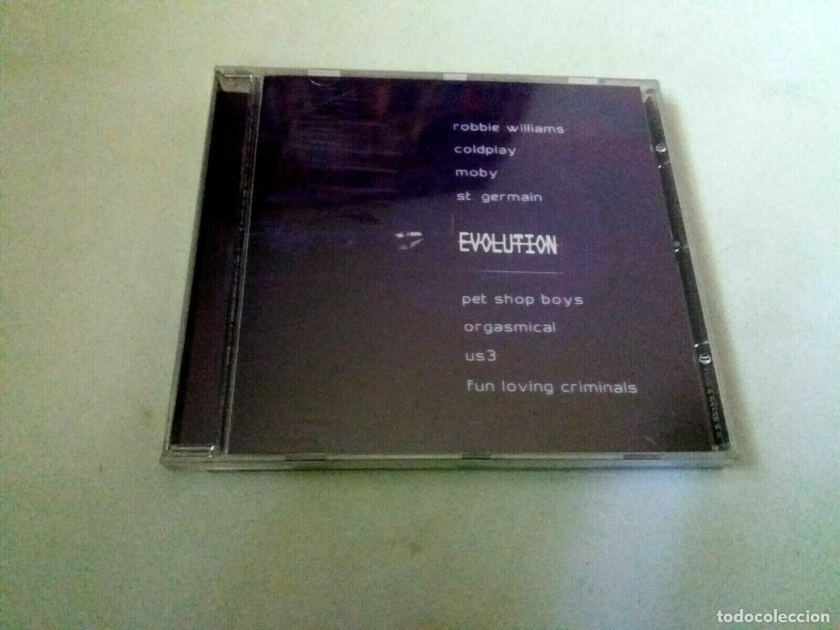 CDs de m&uacute;sica: CD &rdquo;EVOLUTION&rdquo; CD 15 TRACKS PRECINTADO SEALED COLDPLAY MOBY PET SHOP BOYS - Foto 1