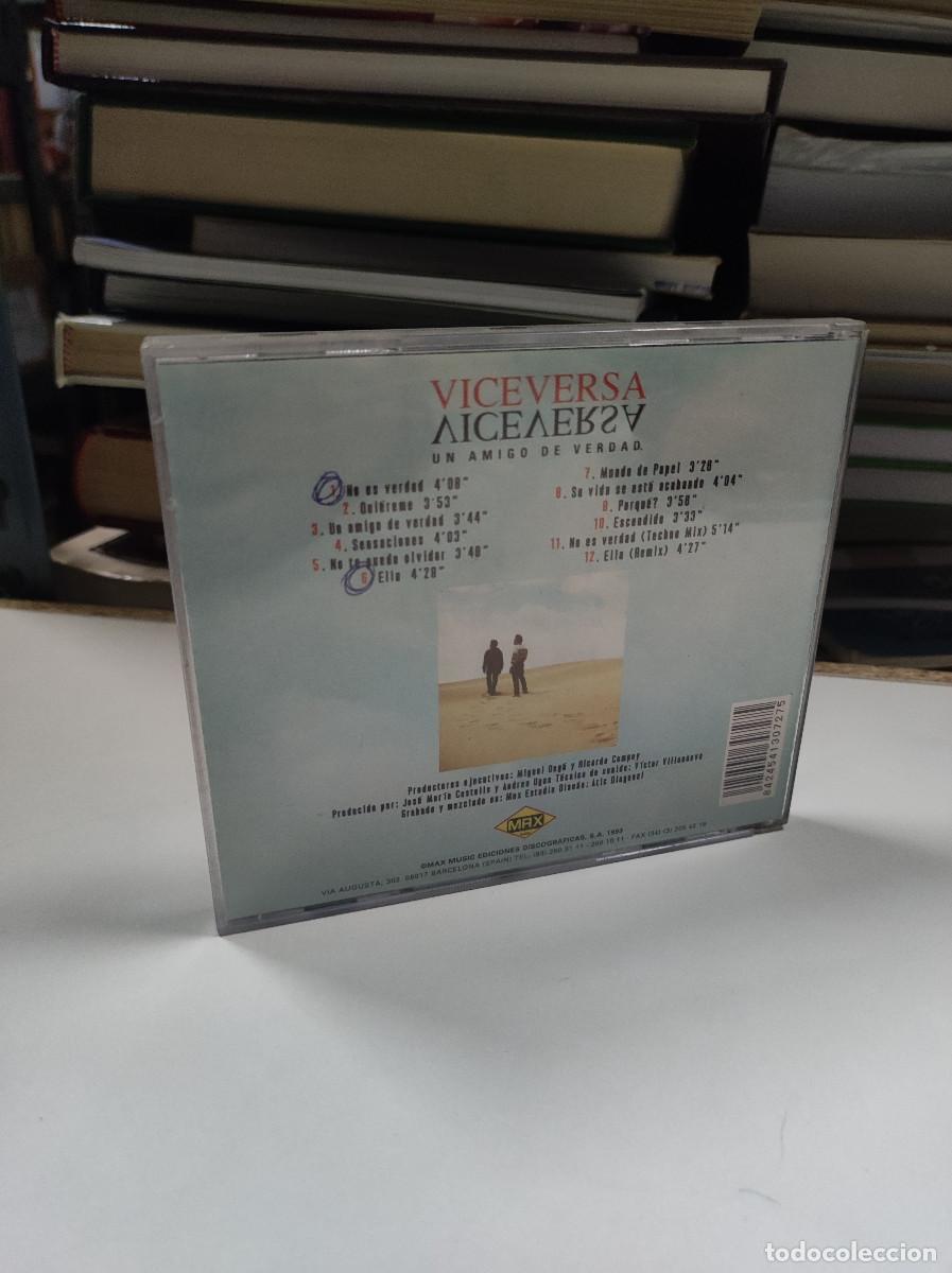 CDs de m&uacute;sica: Viceversa &ndash; Un Amigo De Verdad - Foto 2