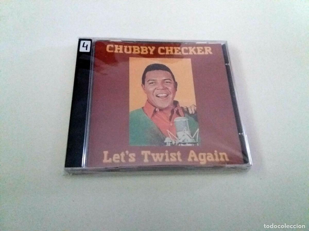 CDs de m&uacute;sica: CHUBBY CHECKER &rdquo;LETS TWIST AGAIN&rdquo; CD 16 TRACKS COMO NUEVO - Foto 1