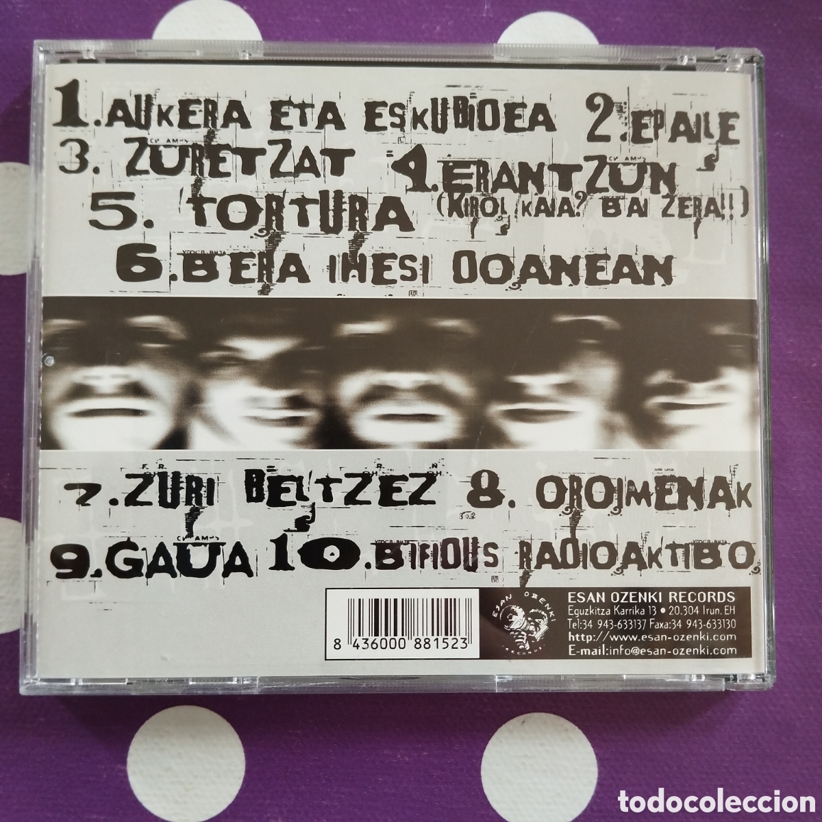 CDs de m&uacute;sica: LIF ESAN OZENKI CD 1998 - Foto 2