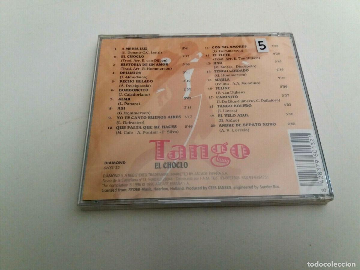 CDs de m&uacute;sica: TANGO &rdquo;EL CHOCLO&rdquo; CD 20 TRACKS PRECINTADO SEALED - Foto 2