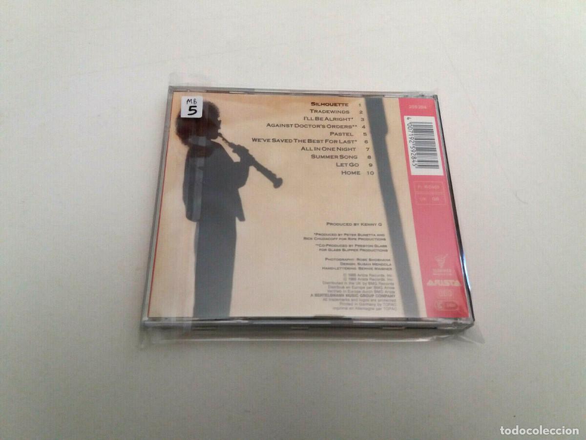 CDs de m&uacute;sica: KENNY G &rdquo;SILHOUETTE&rdquo; CD 10 TRACKS - Foto 2