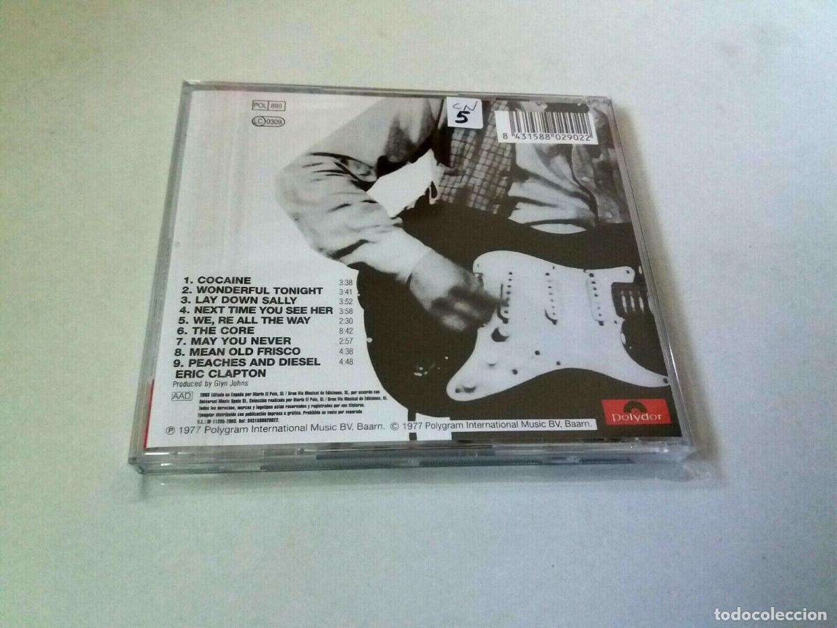 CDs de m&uacute;sica: ERIC CLAPTON &rdquo;SLOWHAND&rdquo; CD 9 TRACKS COMO NUEVO - Foto 2