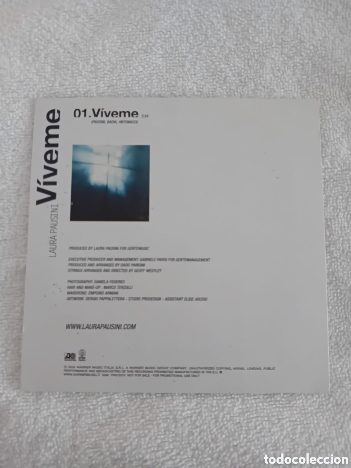 CDs de m&uacute;sica: LAURA PAUSINI. VIVEME - Foto 2