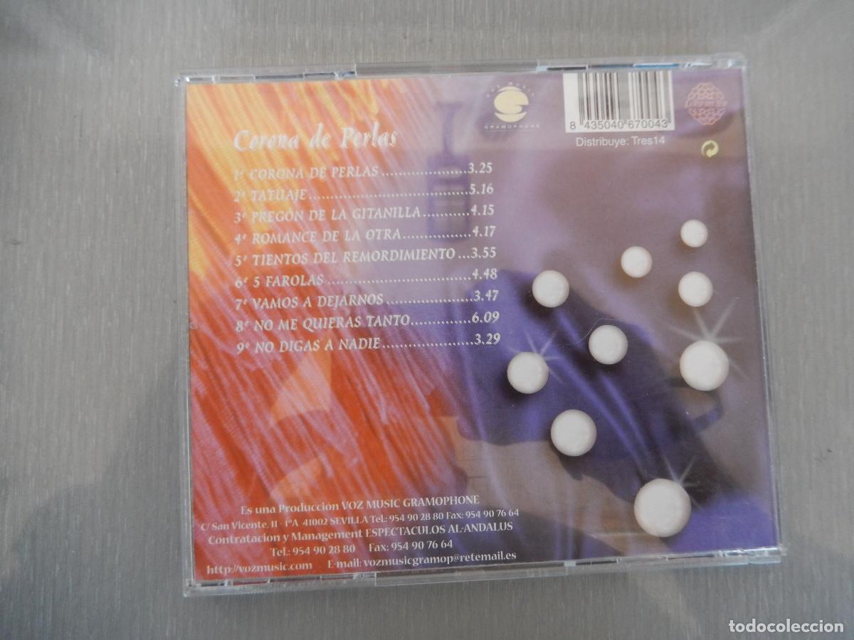 CDs de m&uacute;sica: PASION VEGA - CORONA DE PERLAS - CD - Foto 3