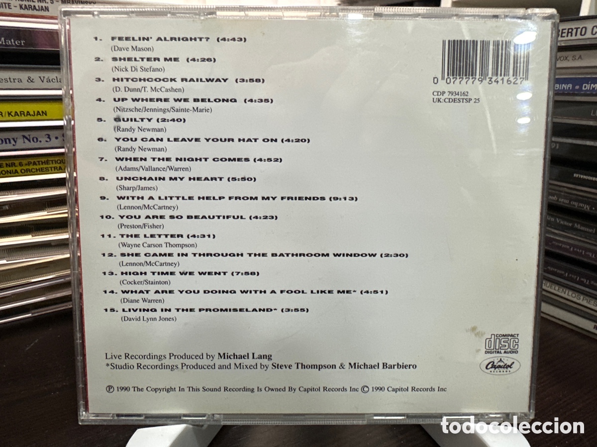 CDs de m&uacute;sica: Joe Cocker - Joe Cocker Live (CD, Album) - Foto 2
