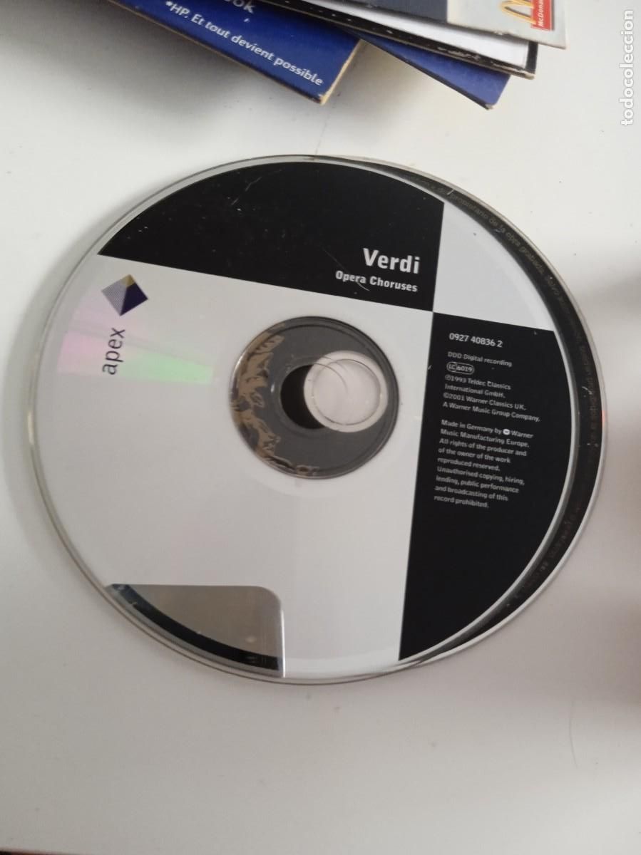 CDs de m&uacute;sica: C-ITH CD SIN CARATULA VERDI OPERA CHORUSES - Foto 1